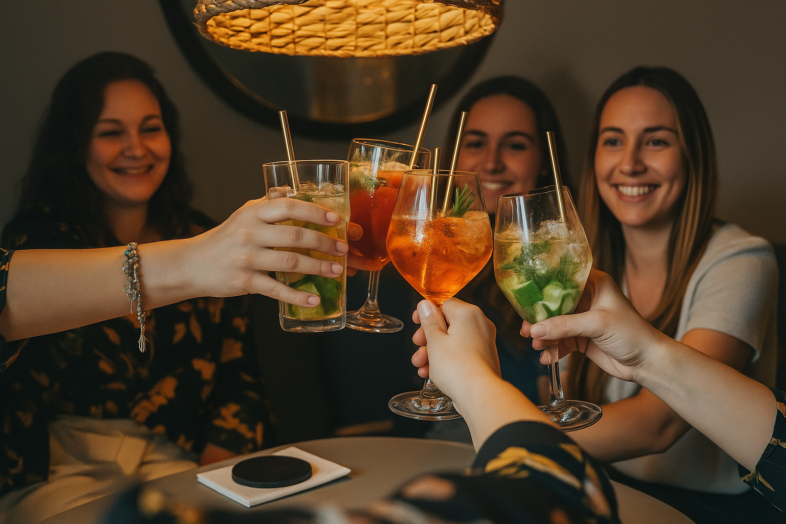 De gezelligste vriendinnen avonden met heerlijke cocktails