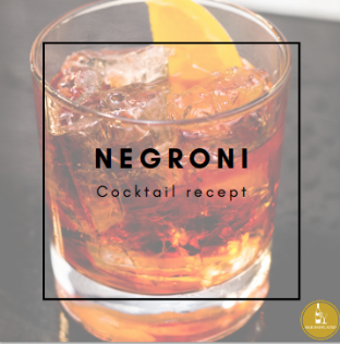 Een heerlijk recept voor de wereldberoemde Negroni Cocktail.