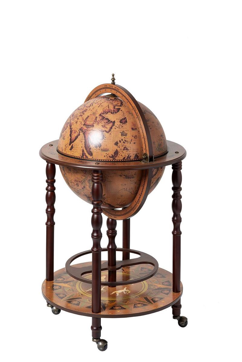 Globe Bar 45 cm – Luxe Wereldbol Drankkast met Opbergruimte