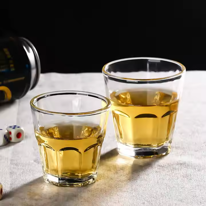 Set van 6 Mini Bierglazen / Shotglaasjes – 50 ML