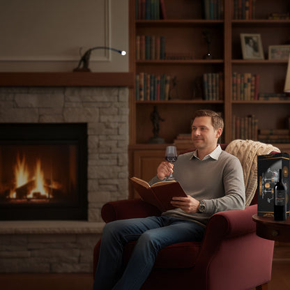 Bar Dedicated Wijnglazen Set – 6 Luxe Kristallen Wijnglazen 520 ml – Handgeblazen – Voor Rode & Witte Wijn