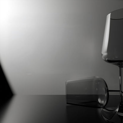 Bar Dedicated Wijnglazen Set – 6 Luxe Kristallen Wijnglazen 520 ml – Handgeblazen – Voor Rode & Witte Wijn