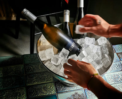 Grote ijsemmer met handgrepen voor horeca en thuisbars